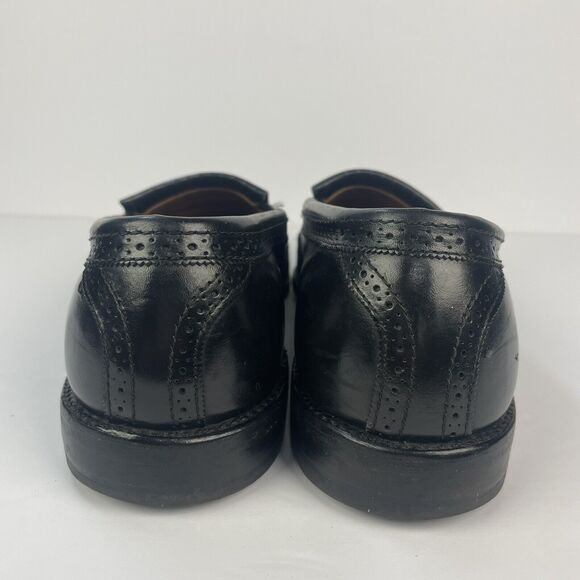 ALLEN EDMONDS Bridgeton Slip On Tassel Loafer Men\'s Size 11 Black Dress Shoe main image 4